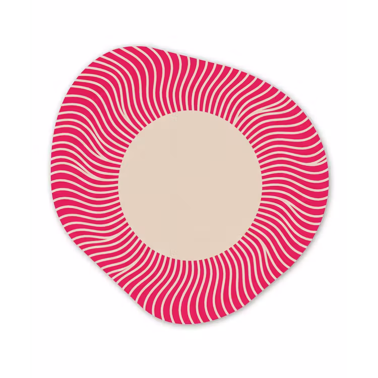 Organisch schilderij forex - Abstract - Patroon - Roze — 1