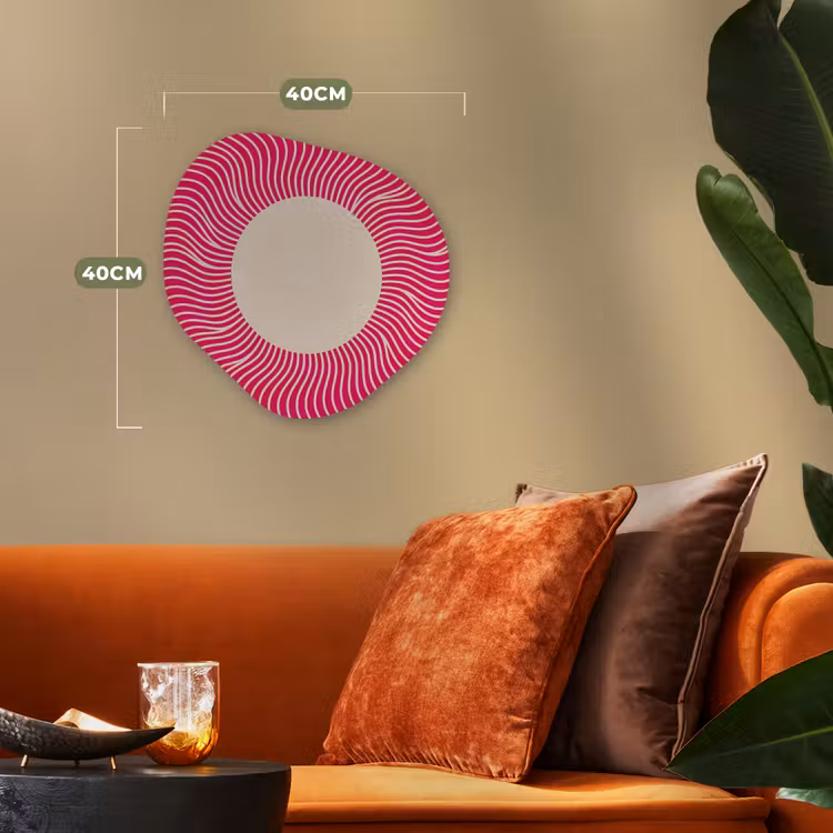 Organisch schilderij forex - Abstract - Patroon - Roze — 4