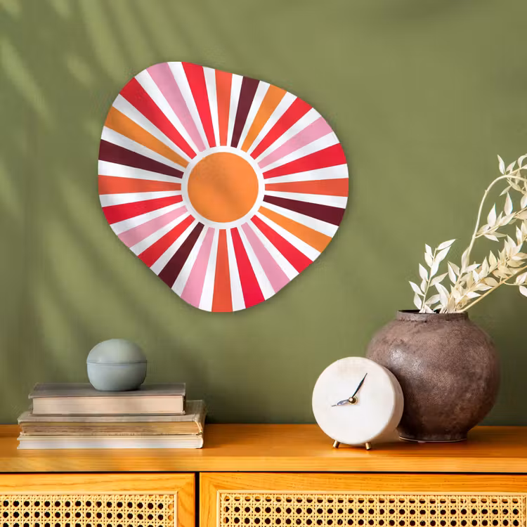 Organisch schilderij forex - Zon - Stralen - Abstract - Kleurrijk — 2