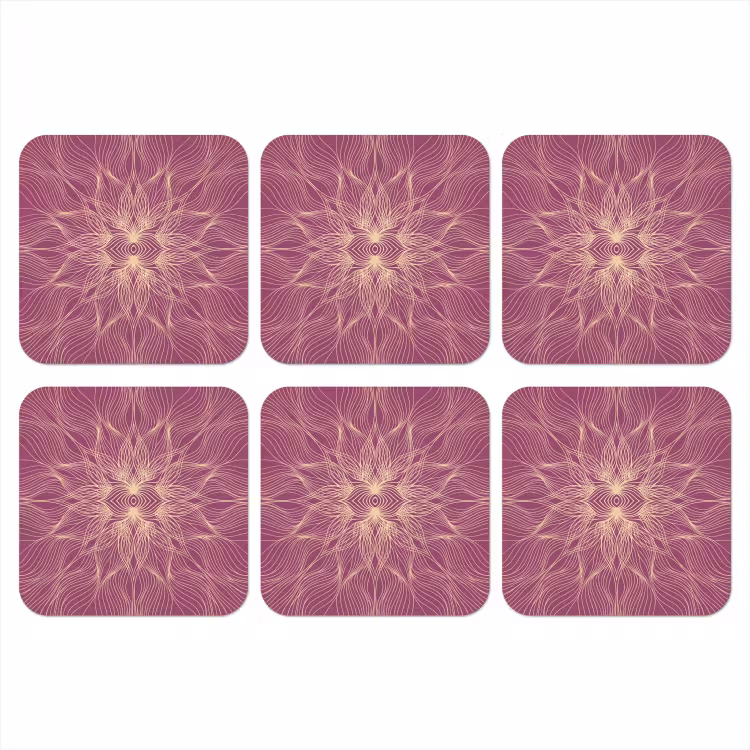 Onderzetter - Lijnen - Patroon - Abstract — 1