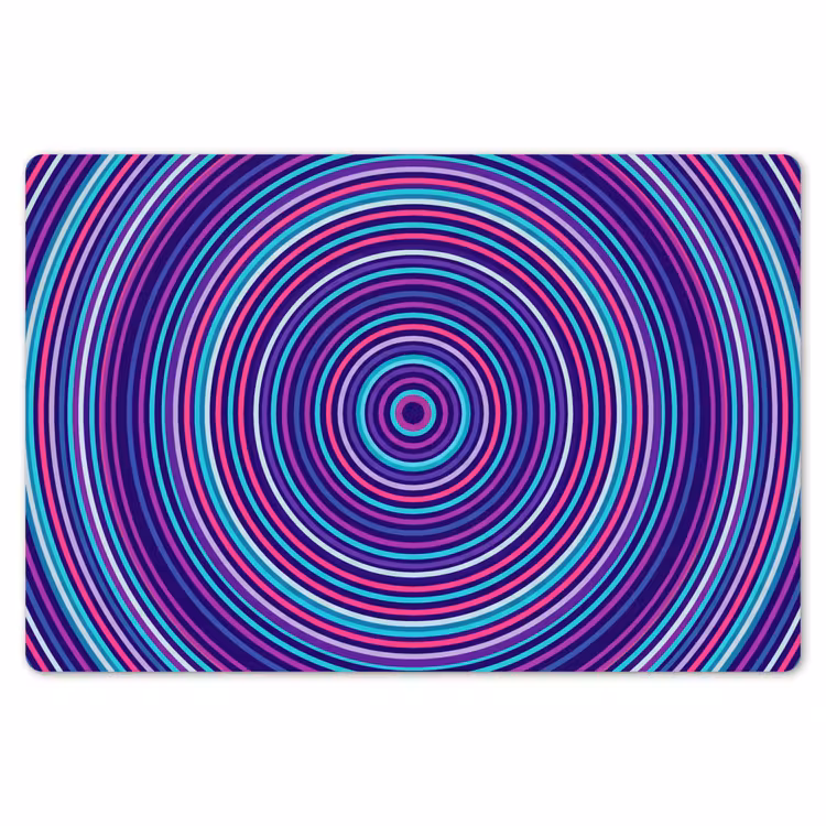 Placemat - 6 stuks - Abstract - Cirkels - Kleurrijk — 7
