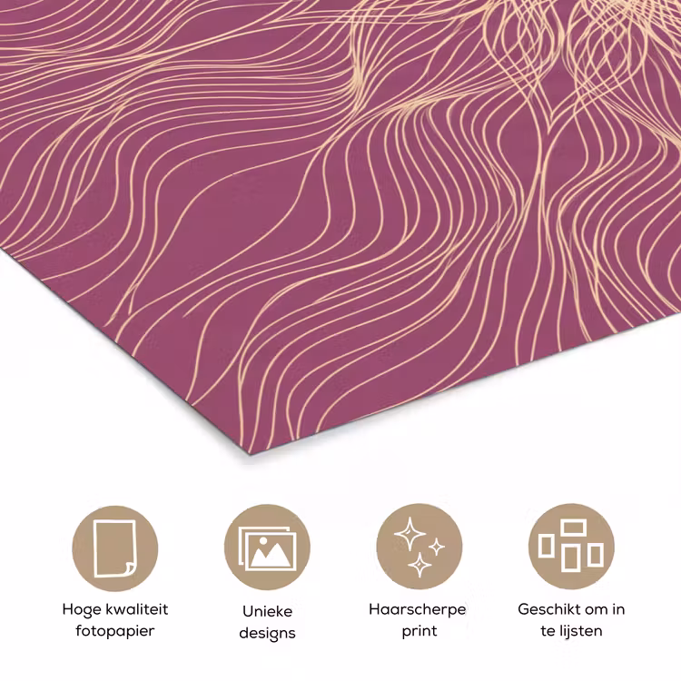 Poster - Lijnen - Patroon - Abstract — 5
