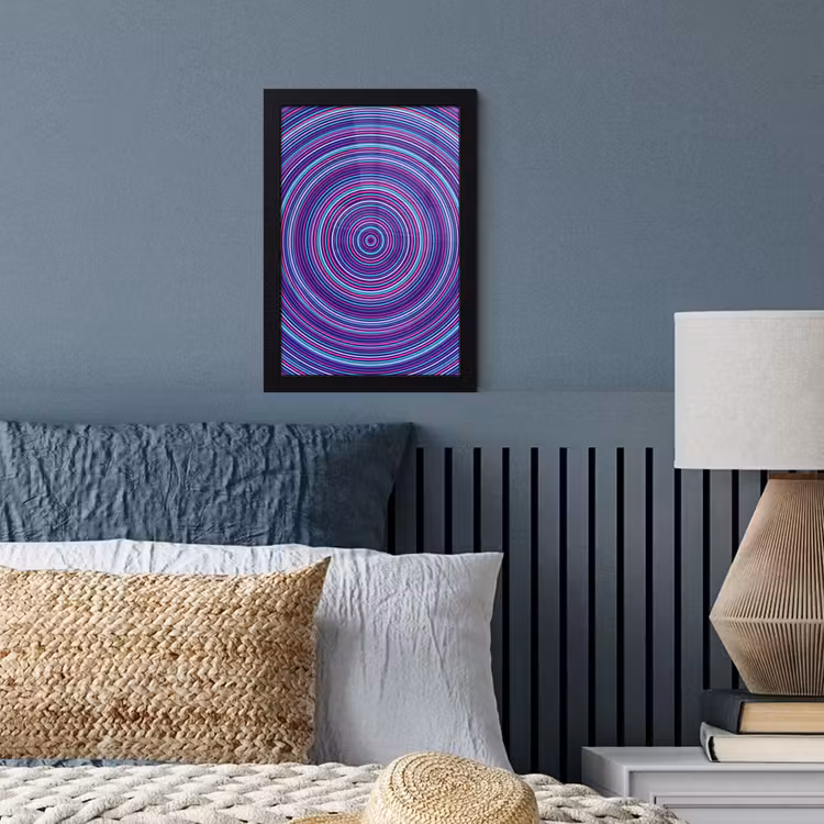 Poster met lijst - Abstract - Cirkels - Kleurrijk — 4