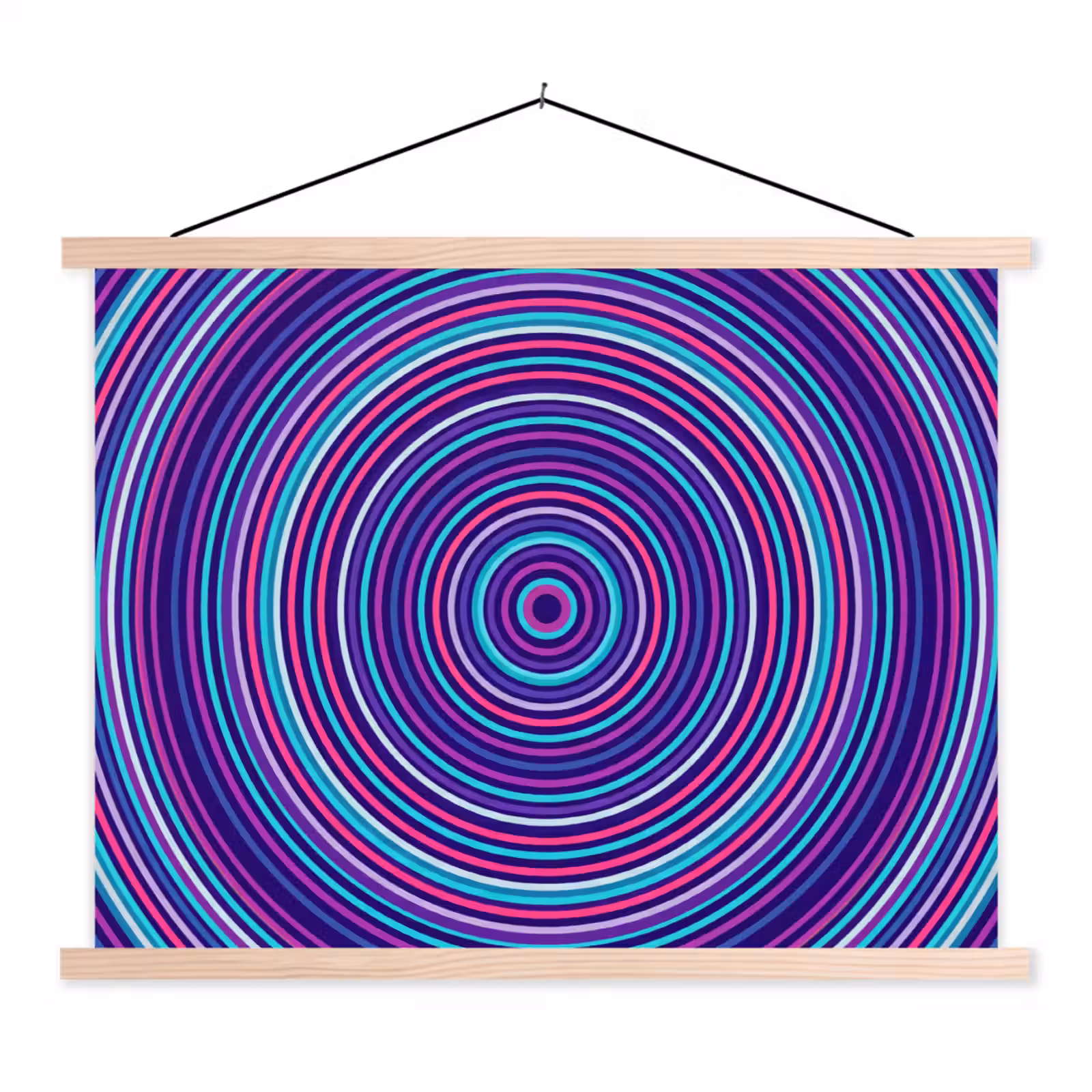 Schoolplaat - Abstract - Cirkels - Kleurrijk — 1