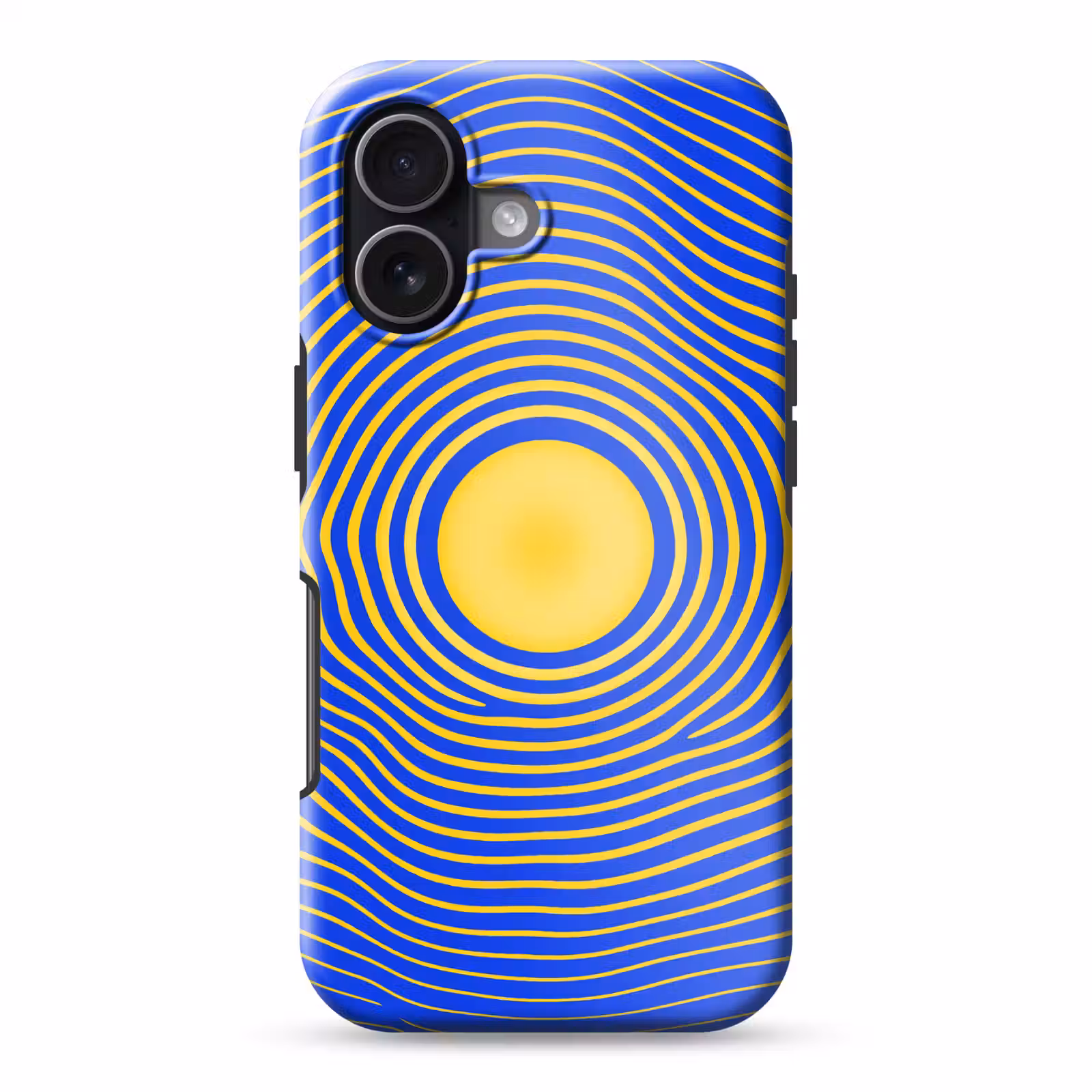 Telefoonhoesje Toughcase - Abstract patroon - Blauw — 1