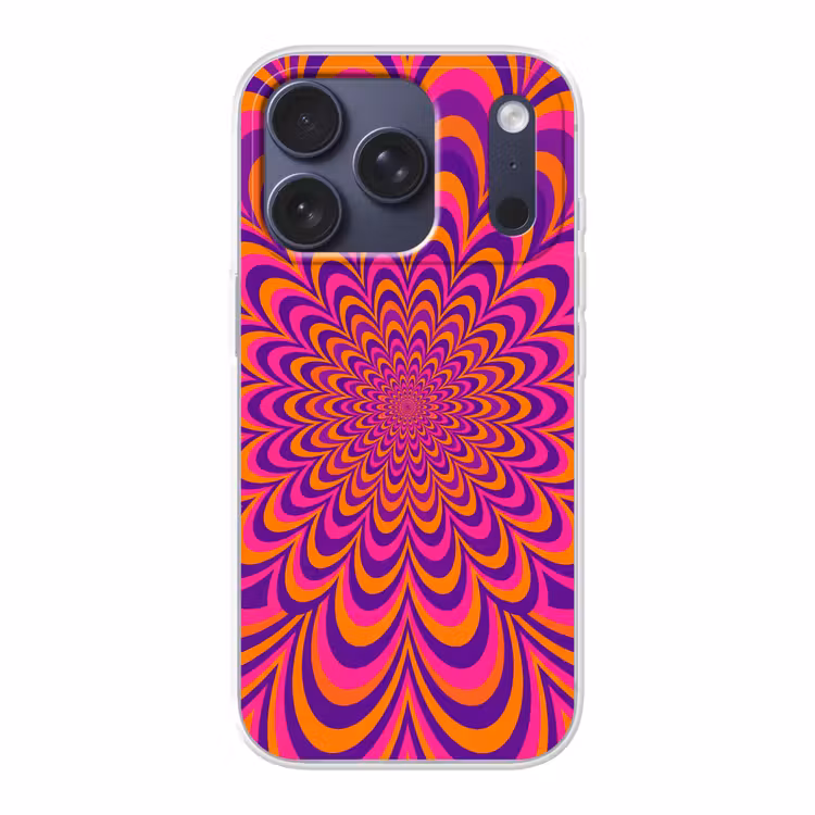 Telefoonhoesje - Patroon - Optisch - Kleurrijk — 1
