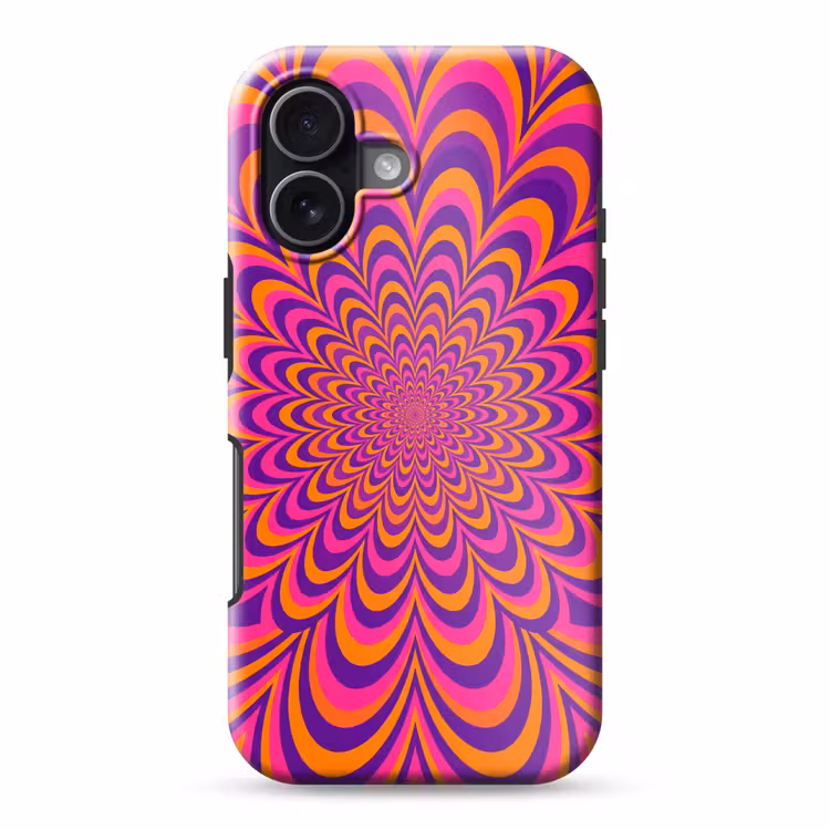 Telefoonhoesje Toughcase - Patroon - Optisch - Kleurrijk — 1