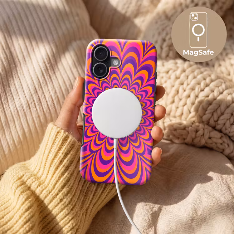 Telefoonhoesje Toughcase - Patroon - Optisch - Kleurrijk — 8