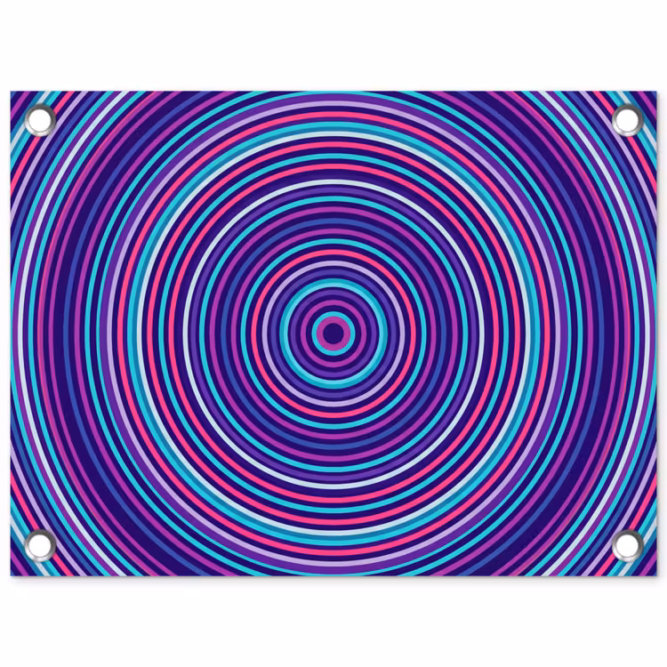 Tuinposter - Abstract - Cirkels - Kleurrijk — 1