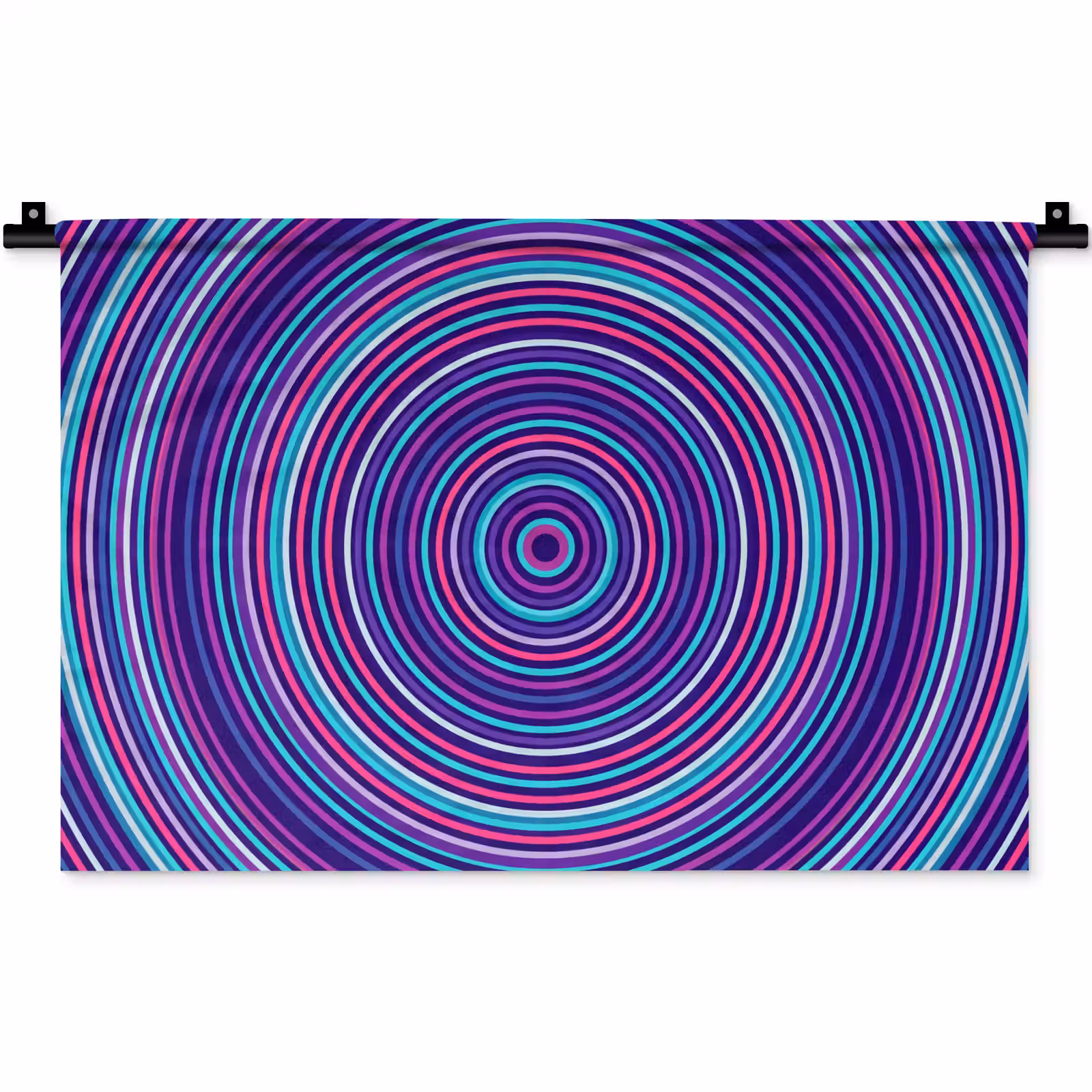 Wandkleed - Abstract - Cirkels - Kleurrijk — 1