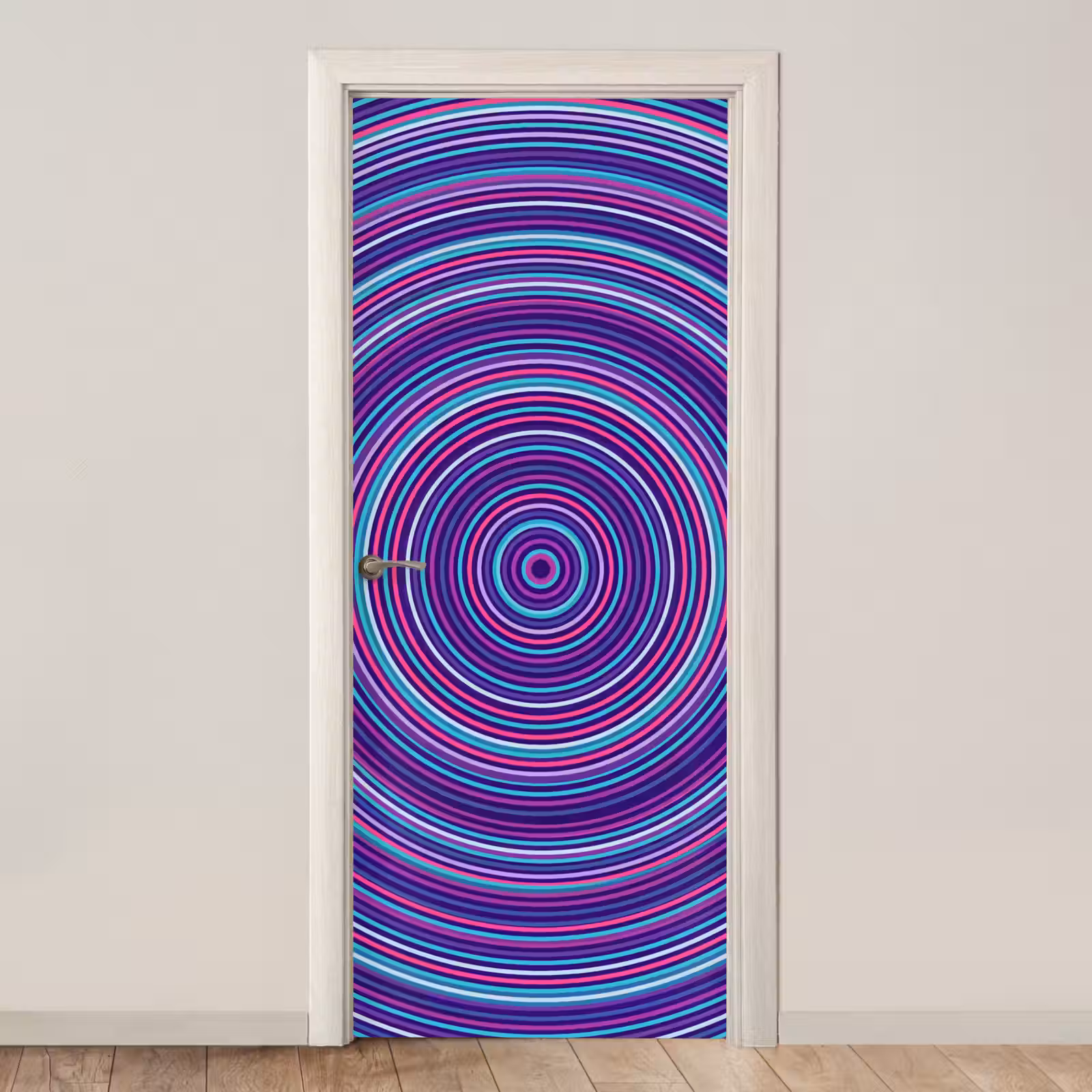 Deursticker - Abstract - Cirkels - Kleurrijk — 1