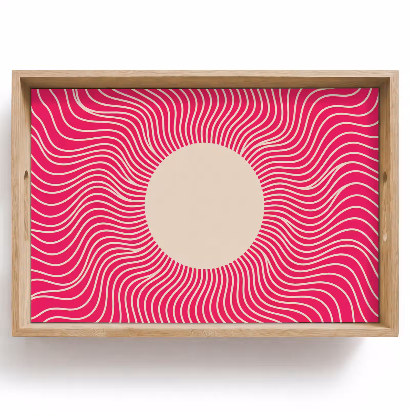 Dienblad - Abstract - Patroon - Roze — 1
