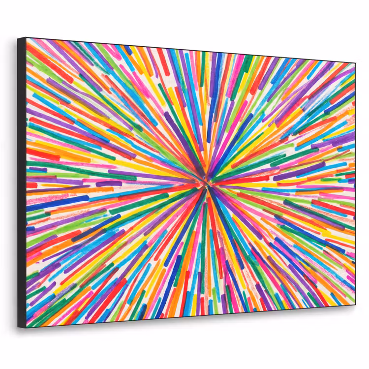Art frame - Lijnen - Kleurrijk - Abstract — 1