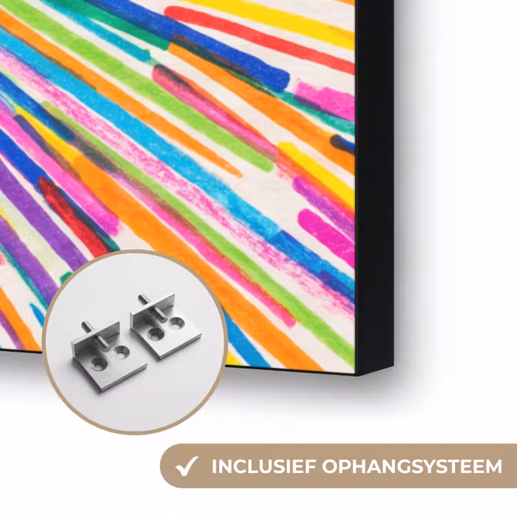 Art frame - Lijnen - Kleurrijk - Abstract — 6