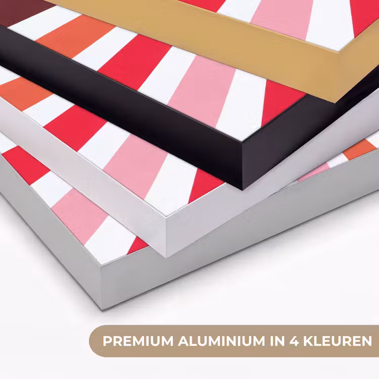 Art frame - Zon - Stralen - Abstract - Kleurrijk — 2