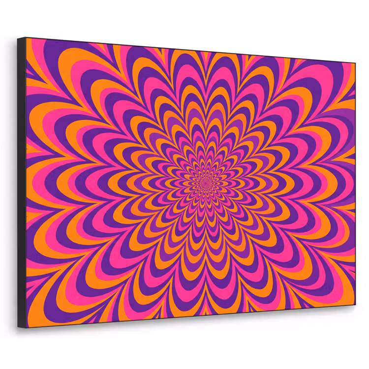 Art frame - Patroon - Optisch - Kleurrijk — 1