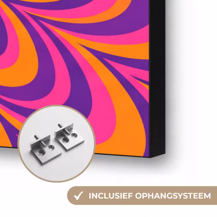 Art frame - Patroon - Optisch - Kleurrijk — 6