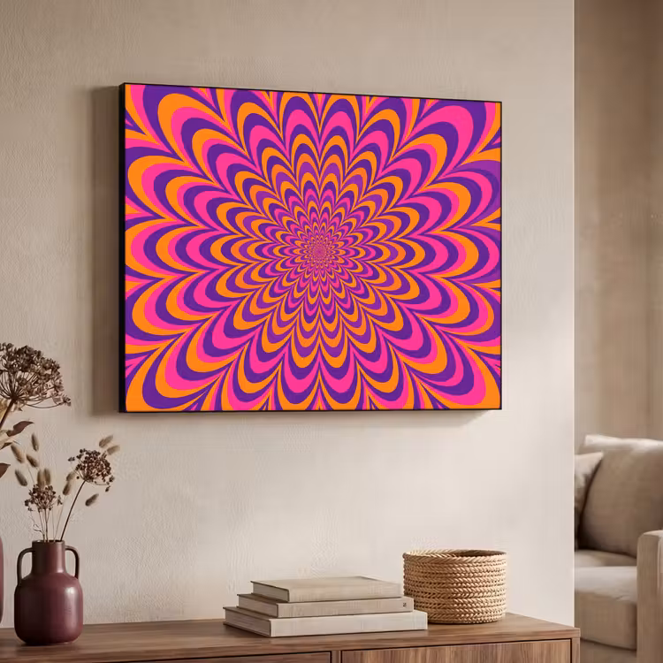 Art frame - Patroon - Optisch - Kleurrijk — 7