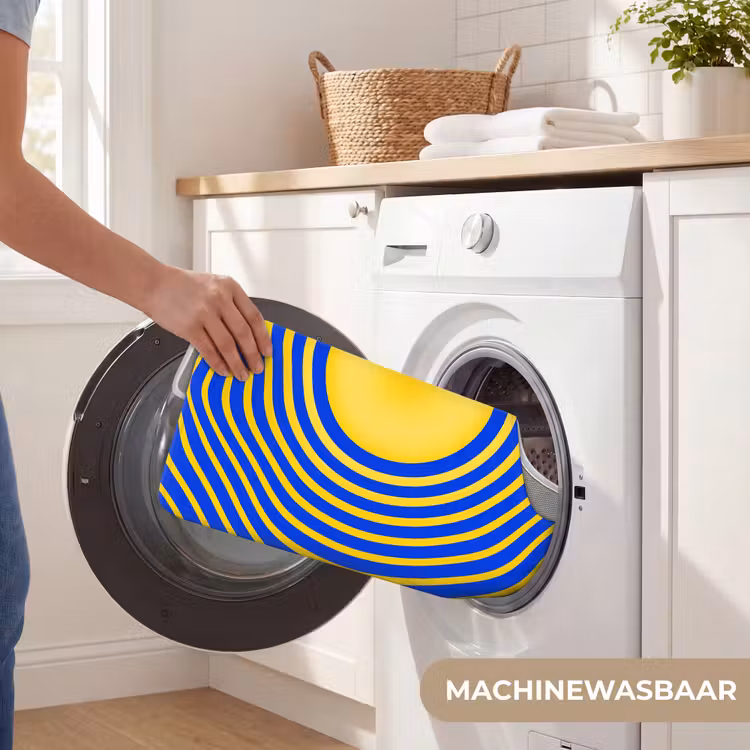 WC Mat - Abstract patroon - Blauw — 6