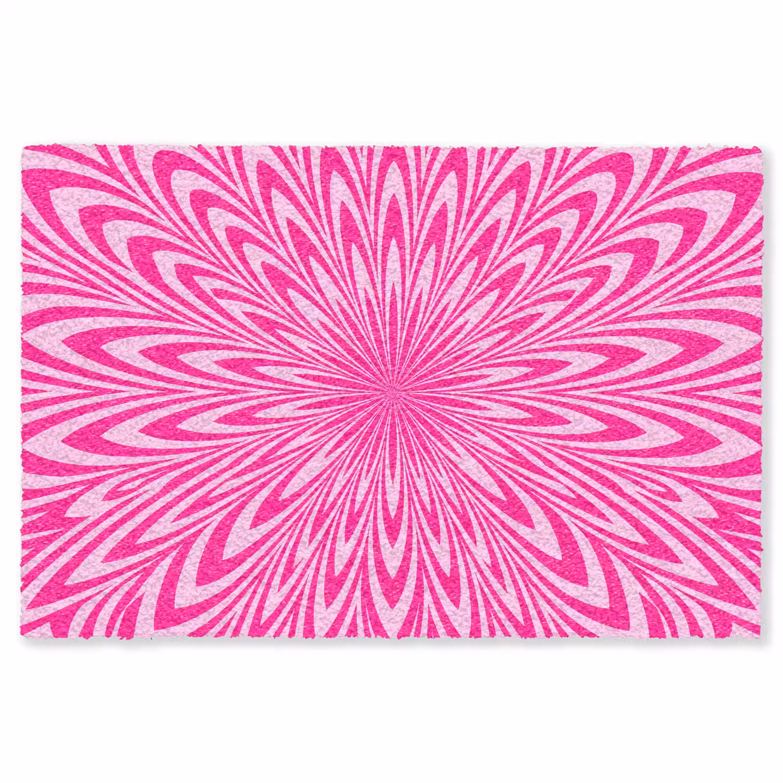 Vloerkleed - Patroon - Optisch - Roze — 1
