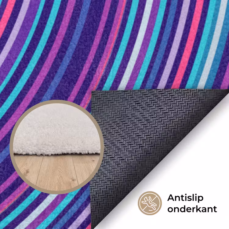 Vloerkleed - Abstract - Cirkels - Kleurrijk — 4