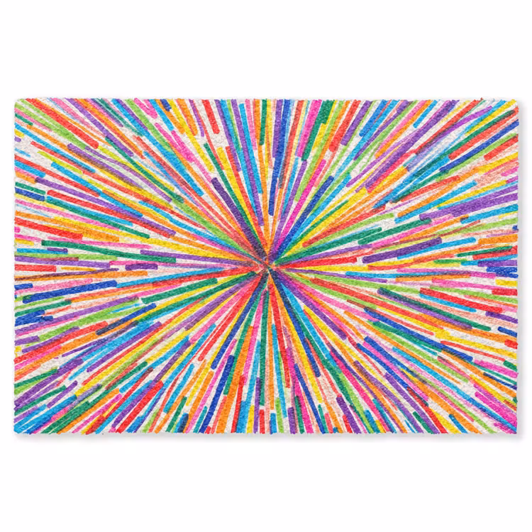 Vloerkleed - Lijnen - Kleurrijk - Abstract — 1