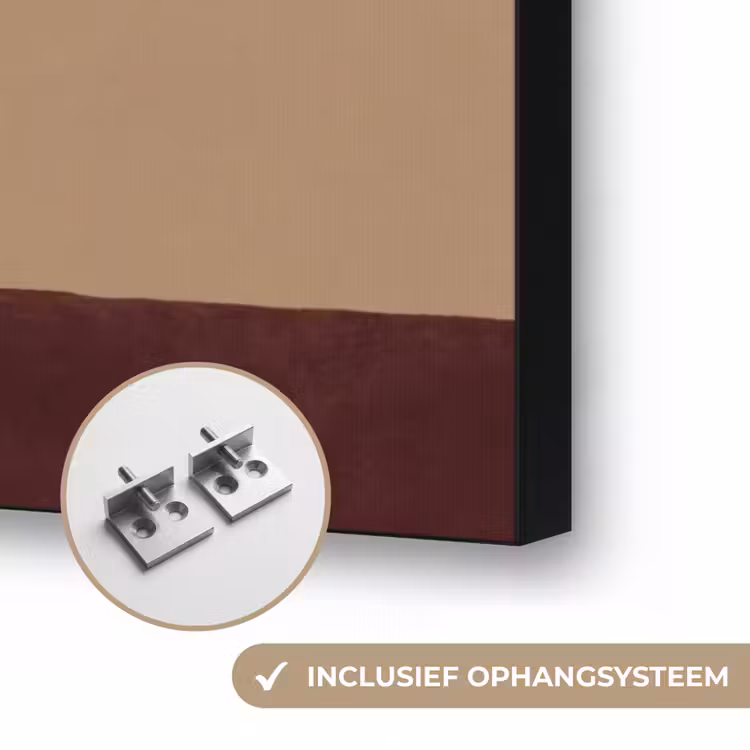 Art frame - Minimalistisch - Vaas - Bloemen - Bruin — 5