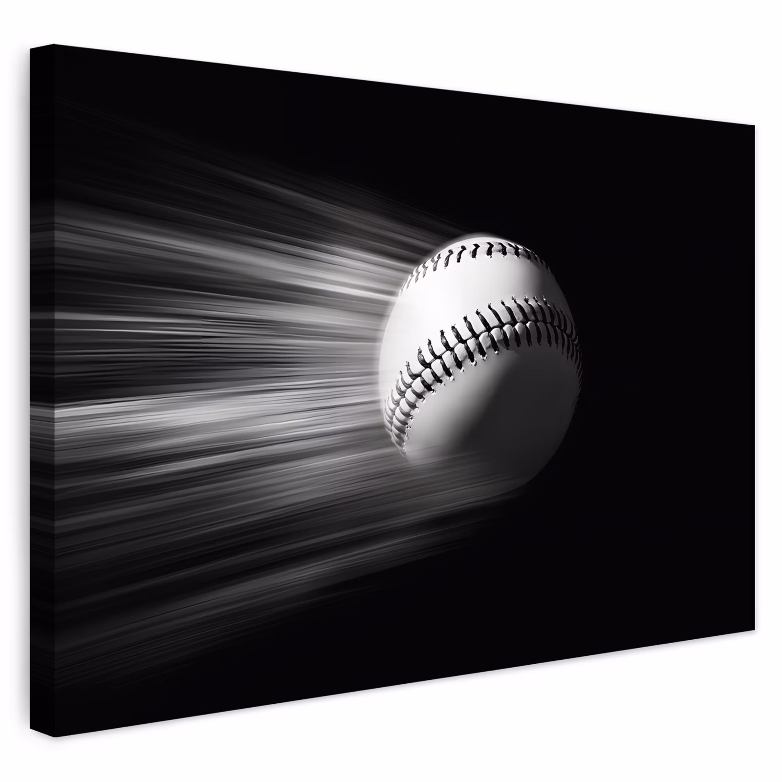 Buiten canvas - Honkbal - Wit - Vliegt — 1