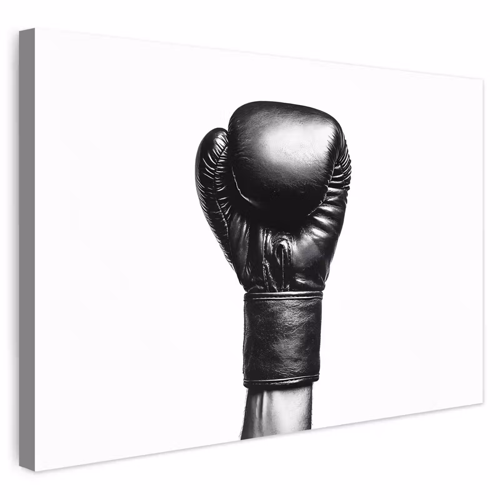 Buiten canvas - Bokshandschoen - Zwart - Hand — 1