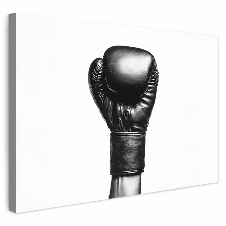 Buiten canvas - Bokshandschoen - Zwart - Hand — 1