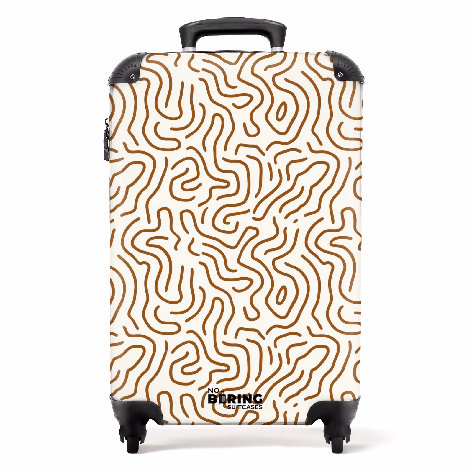 Koffer - Minimalistisch - Patroon - Terracotta — 1