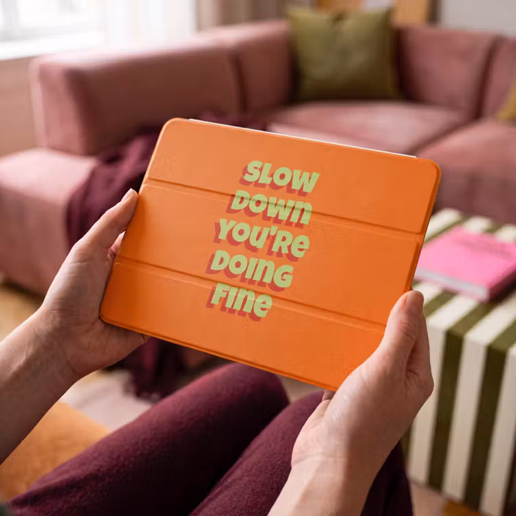 Slow down you're doing fine - Oranje - Simple — 4