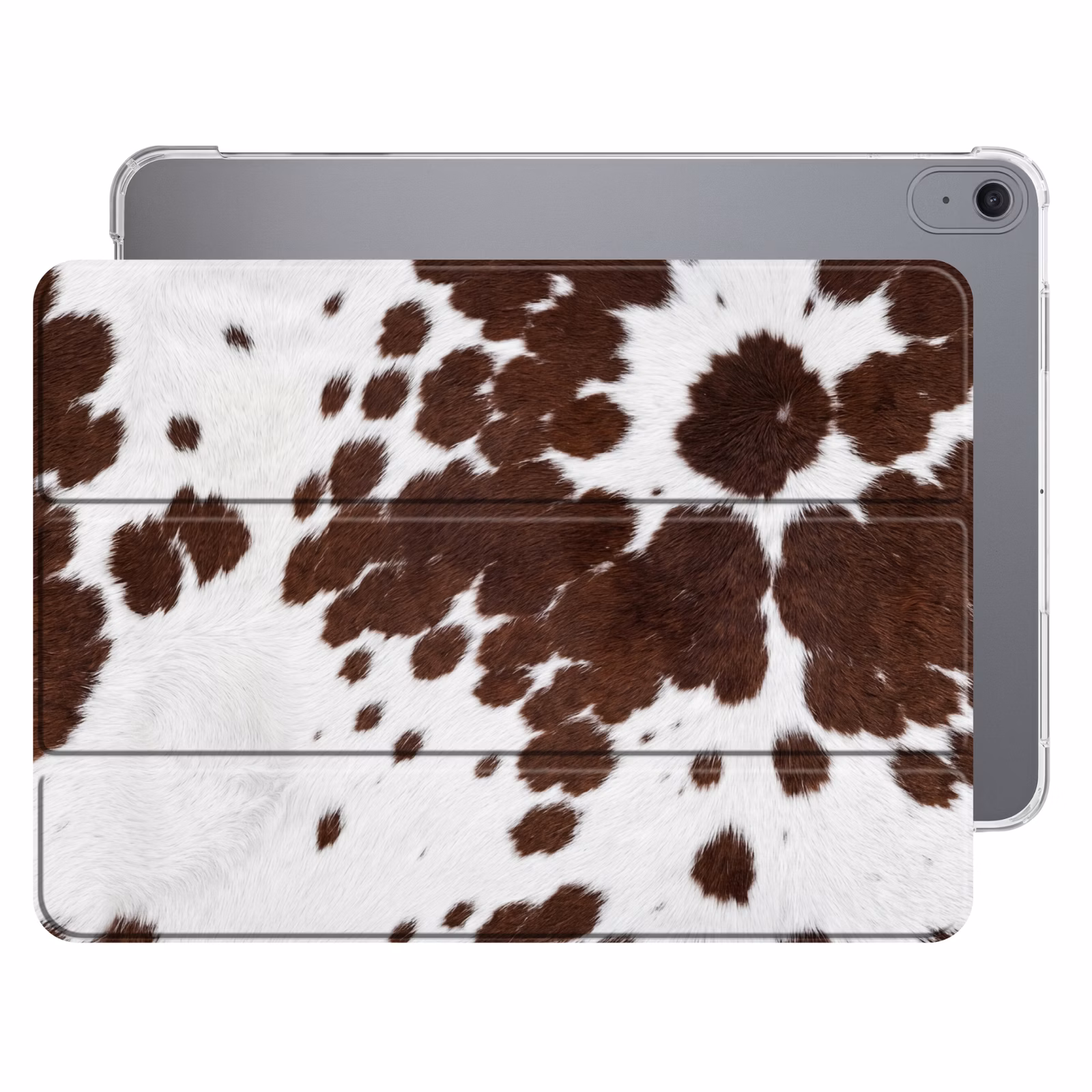 iPad hoes - Koeienhuid - Klassiek - Bruin — 1