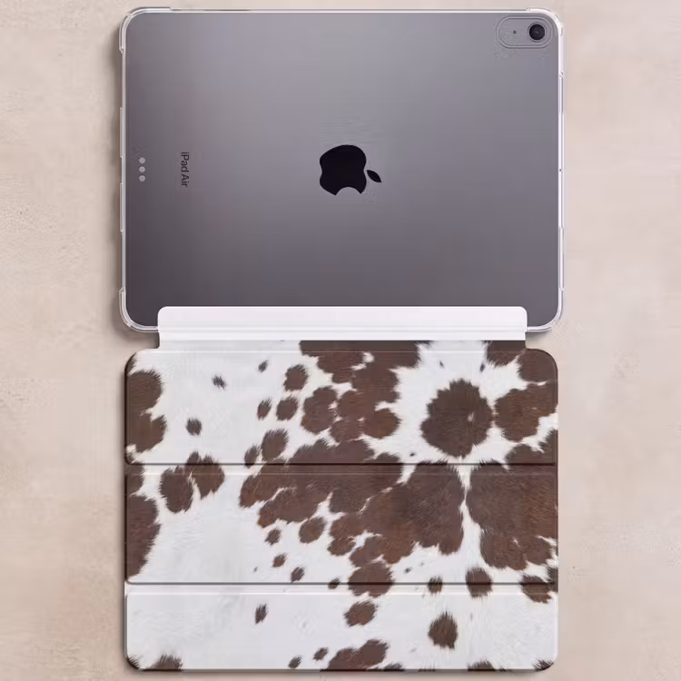 iPad hoes - Koeienhuid - Klassiek - Bruin — 6