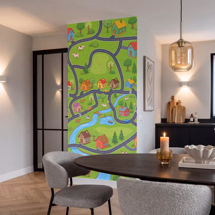 Behang - Dorp - Wegen - Huizen — 5