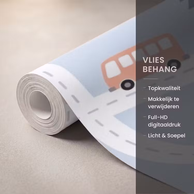 Behang - Stad - Wegen - Auto's — 3