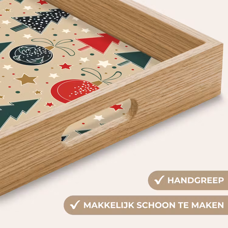 Dienblad - Illustratie - Kerst - Sterren — 5