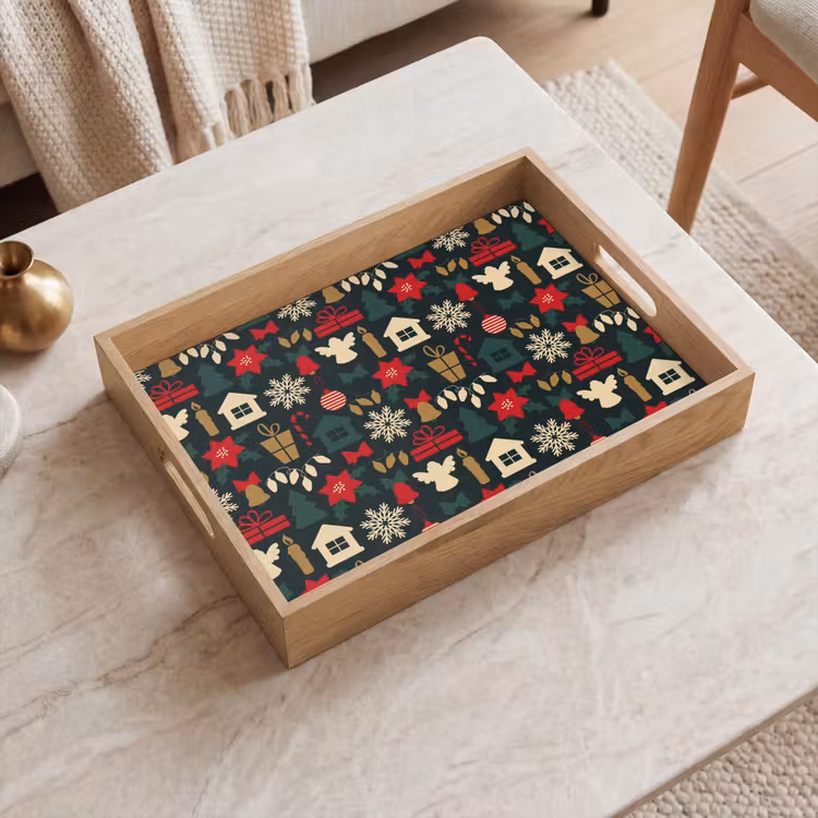 Dienblad - Patroon - Kerst - Symbolen — 2