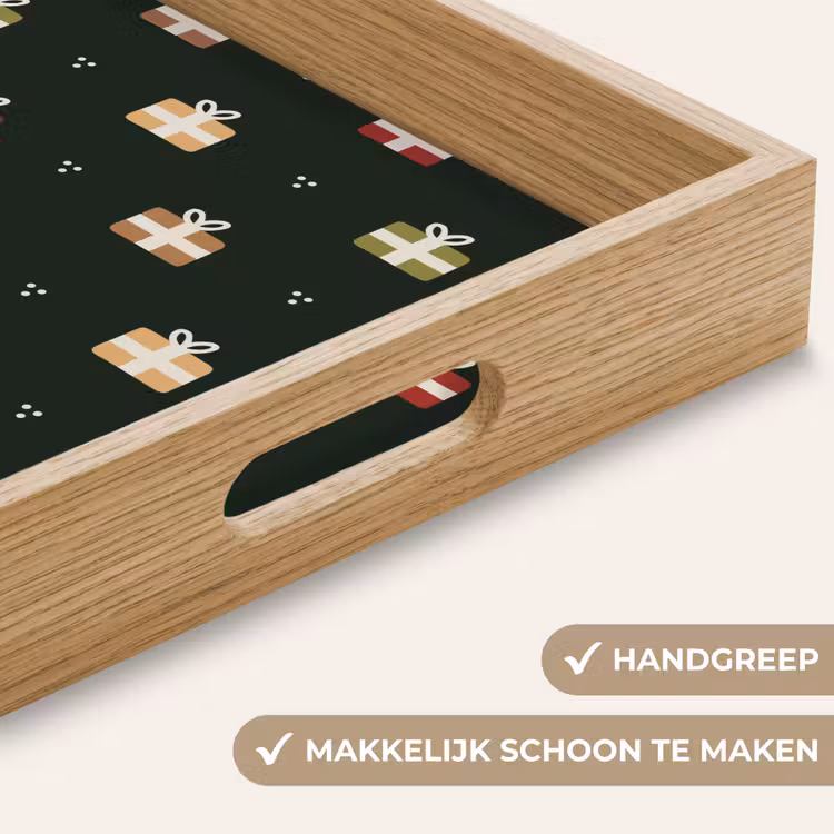 Dienblad - Illustratie - Cadeaus - Groen — 5