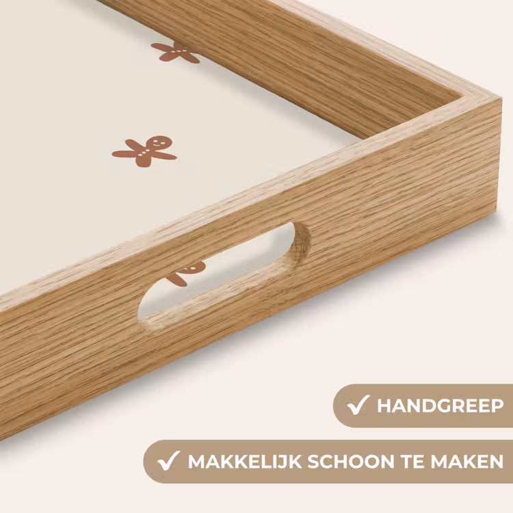 Dienblad - Patroon - Koekjes - Beige — 5