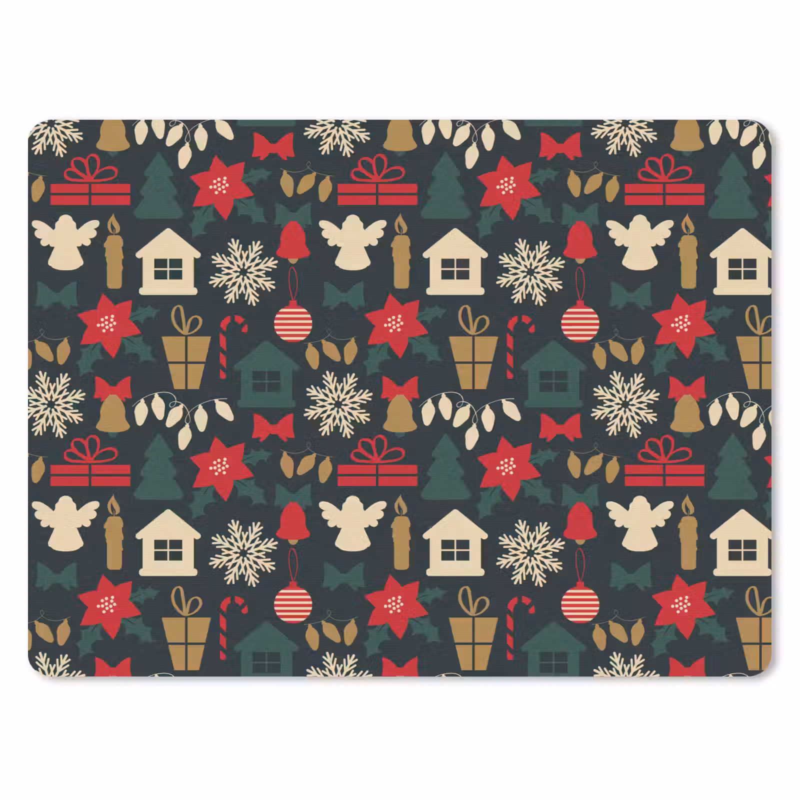 Muismat - Patroon - Kerst - Symbolen — 1