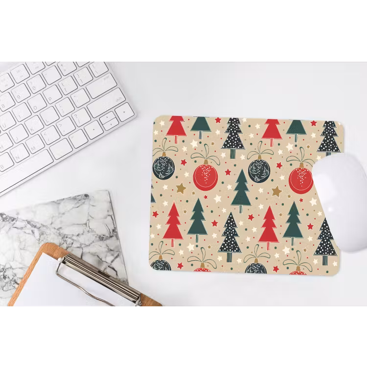 Muismat - Illustratie - Kerst - Sterren — 2