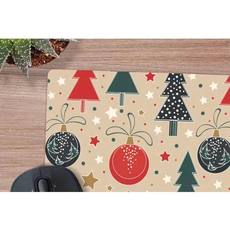 Muismat - Illustratie - Kerst - Sterren — 4
