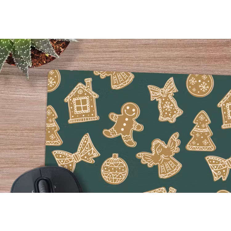 Muismat - Illustratie - Koekjes - Groen — 4