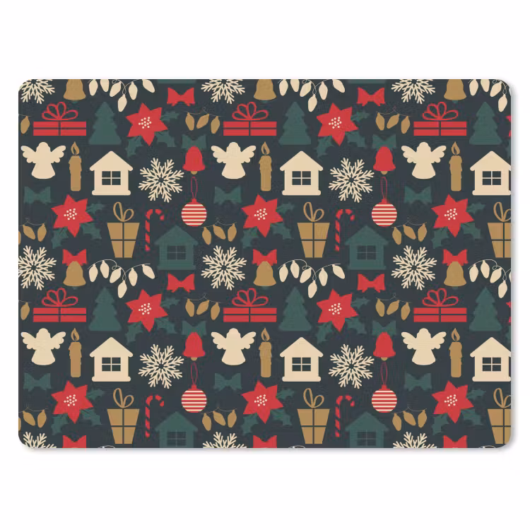 Muismat - Patroon - Kerst - Symbolen — 1