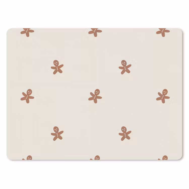 Muismat - Patroon - Koekjes - Beige — 1