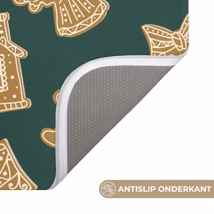 WC Mat - Illustratie - Koekjes - Groen — 4
