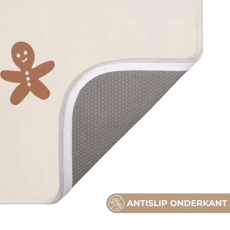 WC Mat - Patroon - Koekjes - Beige — 4