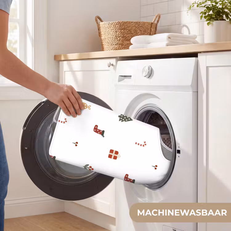 WC Mat - Illustratie - Kerstsymbolen - Wit — 6