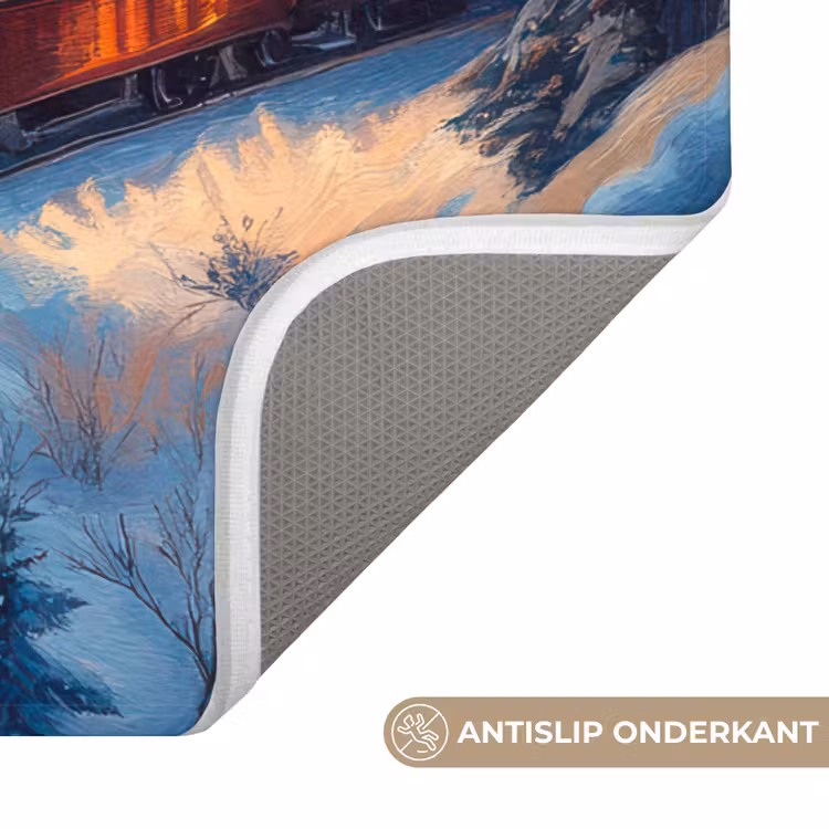 Badmat - Trein - Kerst - Sneeuw - Kersttrein — 3